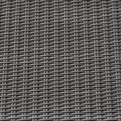 2pc Wexler Wicker Stacking Outdoor Patio Chairs, Armless Chairs Gray - Threshold™ - Image 4