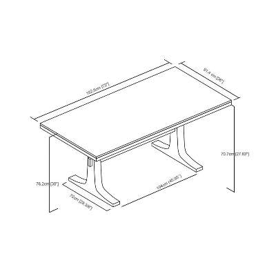 Pedestal Wood Dining Table - Natural - Hearth & Handâ„¢ With Magnolia - Image 5