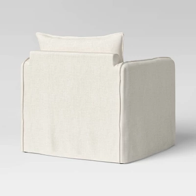 Berea Slouchy Lounge Chair With French Seams - Threshold™ - Image 3