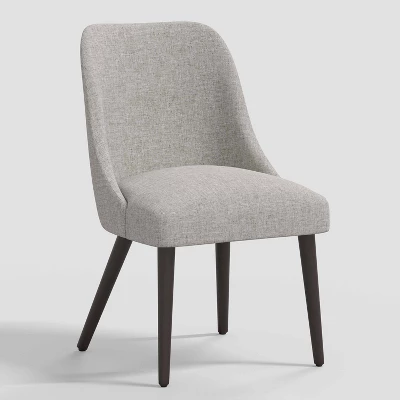 Geller Modern Dining Chair In Textured Linen Zuma - Threshold™ - Image 9