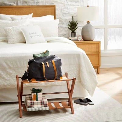 Wood & Cane Transitional Nightstand - Hearth & Handâ„¢ With Magnolia - Image 8