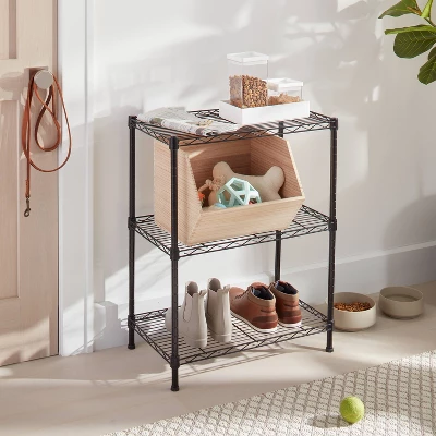 Paulownia Wood Potato Bin Natural - Brightroom™