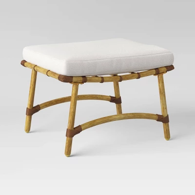 2pc Sculptured Statement Patio Chair & Ottoman - Opalhouse⢠- Image 5