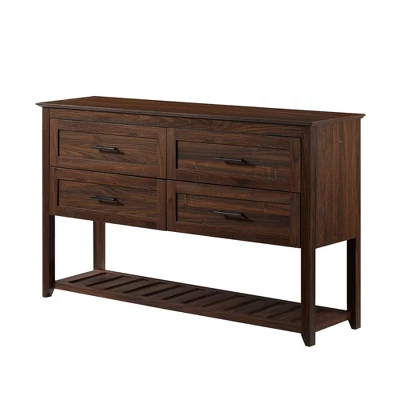 Transitional 4 Drawer Buffet - Saracina Home - Image 6