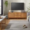 Wood & Cane Transitional Media Console - Hearth & Hand™ With Magnolia