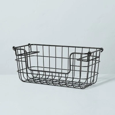 Stacking Wire Storage Basket Matte Black - Hearth & Handâ„¢ With Magnolia - Image 4