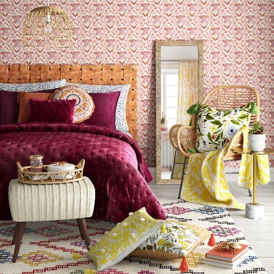 Lily Rattan Armchair With Metal Legs - Assembly Required - Opalhouse™ - Image 5