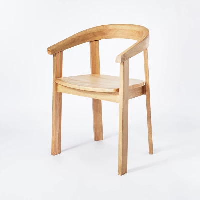 Terra Solid Wood Curved Back Dining Chair - Threshold™ Designed With Studio McGee - Image 8