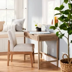 Wood & Cane Transitional Writing Desk - Hearth & Handâ„¢ With Magnolia