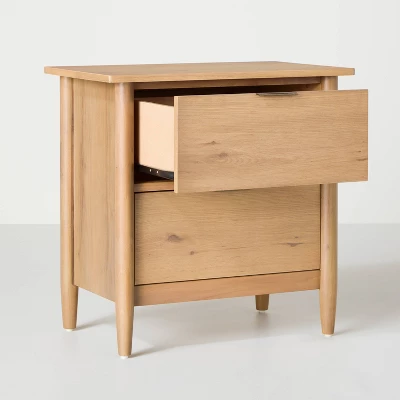2-Drawer Wood Nightstand - Hearth & Handâ„¢ With Magnolia - Image 3