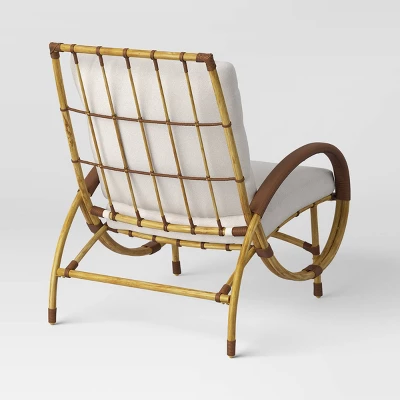 2pc Sculptured Statement Patio Chair & Ottoman - Opalhouse⢠- Image 4