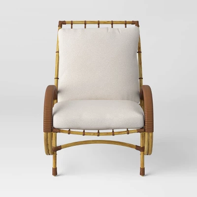 2pc Sculptured Statement Patio Chair & Ottoman - Opalhouse⢠- Image 3