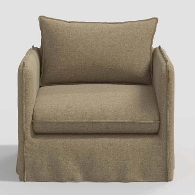 Berea Slouchy Lounge Chair With French Seams - Threshold™ - Image 9