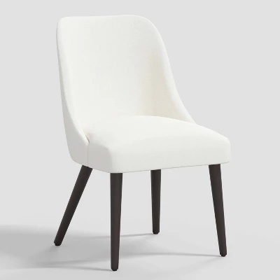 Geller Modern Dining Chair In Textured Linen Zuma - Threshold™ - Image 13